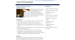 Desktop Screenshot of insight-venture-partners.com